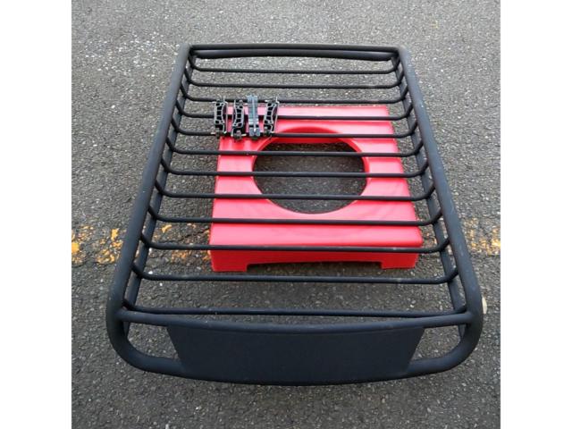 メーカーフメイ 汎用ルーフカーゴラック チッピング塗装ブラック
