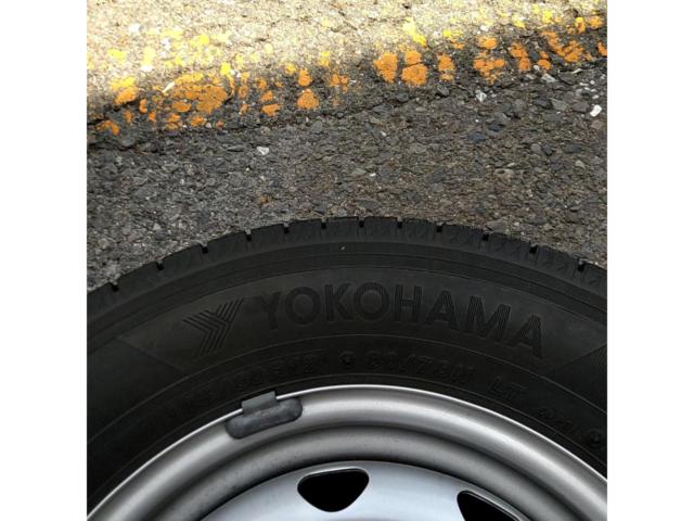 For mini trucks/mini vans!
Manufacturer unknown
Steel multi-wheel + YOKOHAMA
ICE
GUARD
iG91