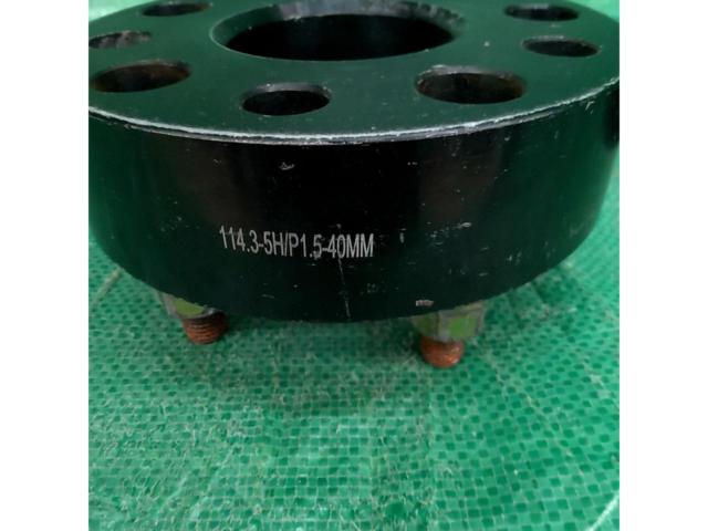 【ワケアリ】Durax ワイドトレッドスペーサー 114.3-5H/P1.5-40MM ハブ外径73mm/内径60mm