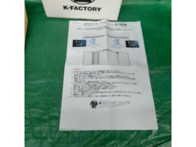 【K-FACTORY】ボルトキット ナチュラルシルバー ゼファー1100