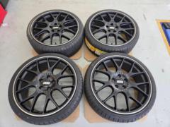 ☆未使用セット!!☆BBS(ビービーエス) GERMANY(ジャーマニー) CH-R 142 サテンブラック + DURATURN MOZZO SPORT 225/35R20