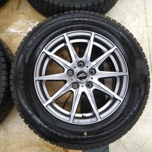 【A-TECH(エーテック)】SCHNEIDER(シュナイダー) 10本スポーク+【GOODYEAR】ICE NAVI8