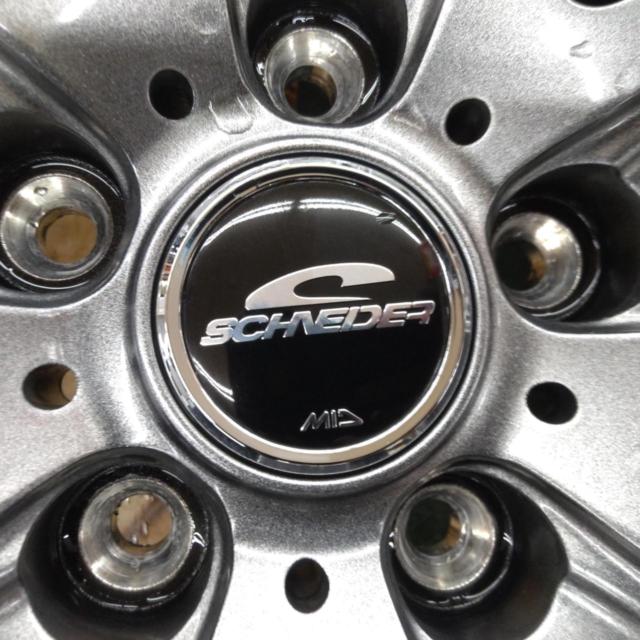 【A-TECH(エーテック)】SCHNEIDER(シュナイダー) 10本スポーク+【GOODYEAR】ICE NAVI8