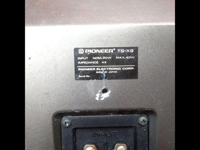 【ワケアリ】【PIONEER】TS-X9 ロンサム・カーボーイ 置型スピーカー