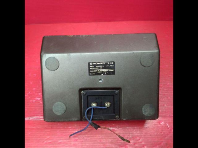 Defective PIONEER TS-X8
Lonesome Cowboy
Standing speaker