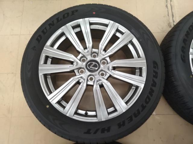  New car removal 
LEXUS genuine
LX600
Executive
Alloy Wheels
Made BBS
+
DUNLOP (Dunlop)
GRANDTREK
H / T
31
265 / 50R22