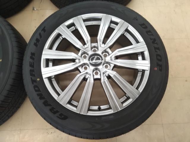  New car removal 
LEXUS genuine
LX600
Executive
Alloy Wheels
Made BBS
+
DUNLOP (Dunlop)
GRANDTREK
H / T
31
265 / 50R22