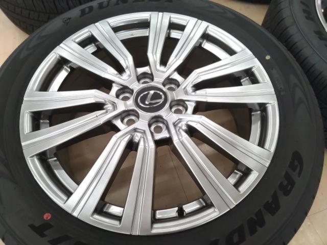  New car removal 
LEXUS genuine
LX600
Executive
Alloy Wheels
Made BBS
+
DUNLOP (Dunlop)
GRANDTREK
H / T
31
265 / 50R22
