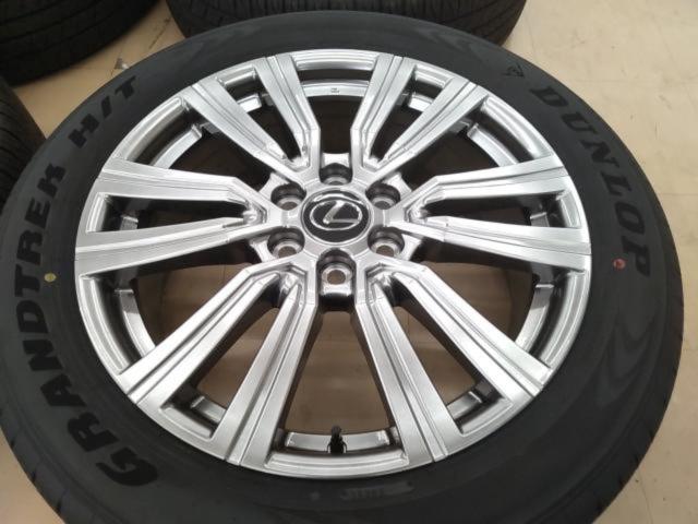  New car removal 
LEXUS genuine
LX600
Executive
Alloy Wheels
Made BBS
+
DUNLOP (Dunlop)
GRANDTREK
H / T
31
265 / 50R22