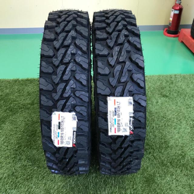 【ジムニー新品マッドタイヤ4本】YOKOHAMA(ヨコハマ) GEOLANDAR(ジオランダー) M/T G003 185/85R16 105/103LT
