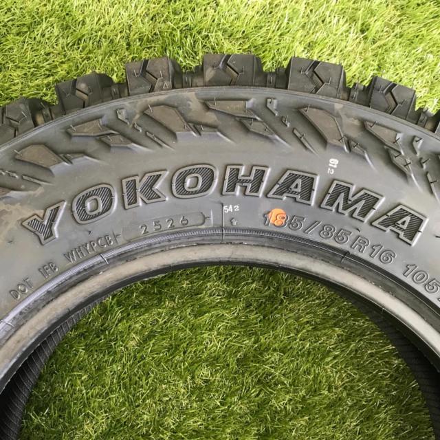 【ジムニー新品マッドタイヤ4本】YOKOHAMA(ヨコハマ) GEOLANDAR(ジオランダー) M/T G003 185/85R16 105/103LT