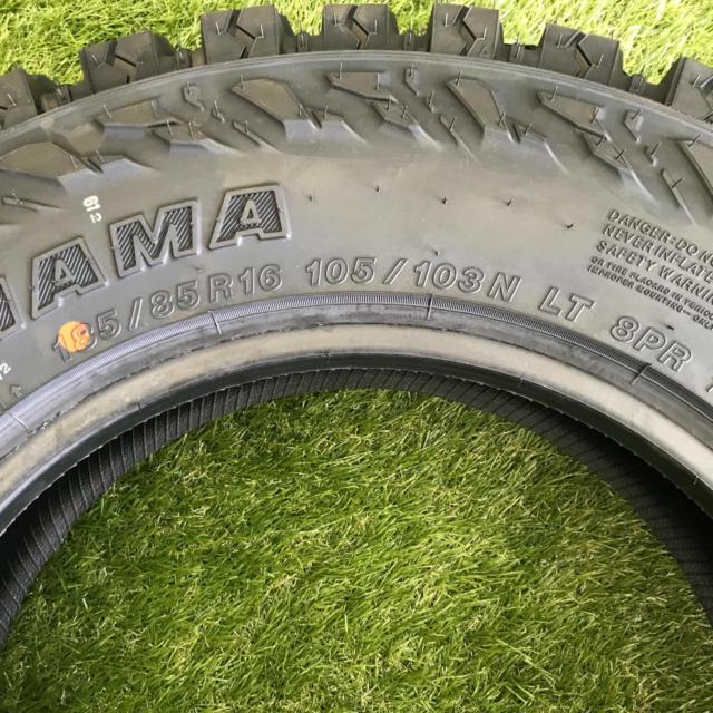 【ジムニー新品マッドタイヤ4本】YOKOHAMA(ヨコハマ) GEOLANDAR(ジオランダー) M/T G003 185/85R16 105/103LT