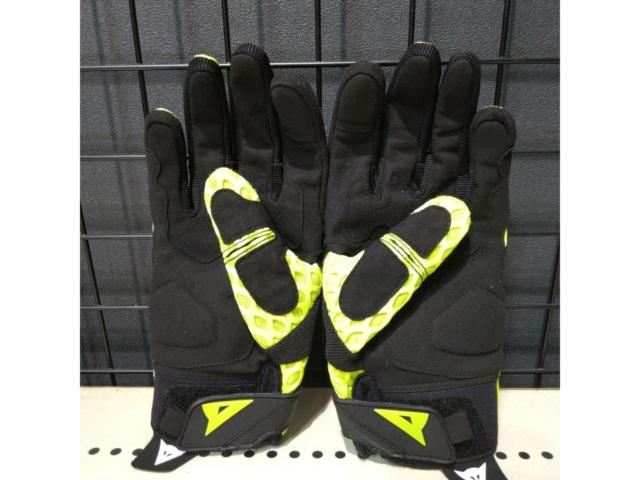 【サイズ:S】DAINESE AIR-MAZE UNISEX GLOVES イエロー