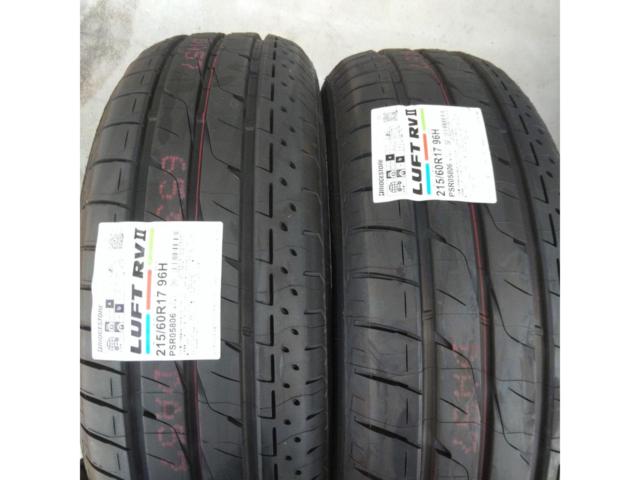 タイヤのみ【BRIDGESTONE】LUFT RV2  215/60R17 4本セット