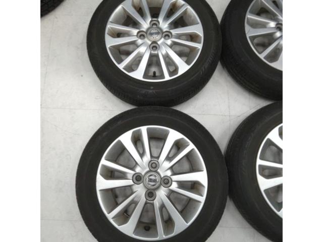 【日産純正】デイズルークス純正ホイール + 【BRIDGESTONE】ECOPIA NH100C