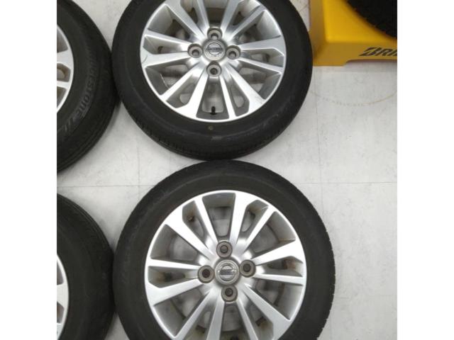 【日産純正】デイズルークス純正ホイール + 【BRIDGESTONE】ECOPIA NH100C