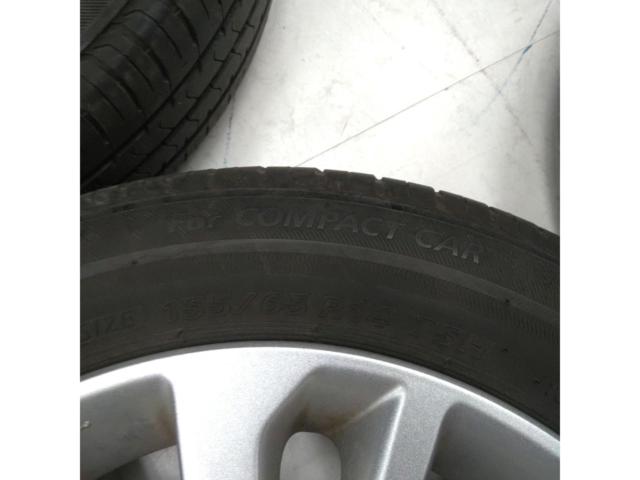 【日産純正】デイズルークス純正ホイール + 【BRIDGESTONE】ECOPIA NH100C