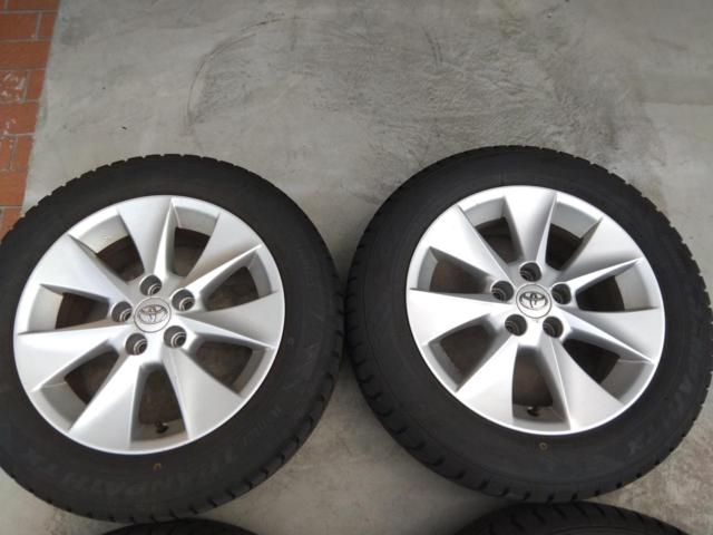 【トヨタ純正】20系アルファード純正ホイール + 【TOYO】Winter TRANPATH TX 215/60R17