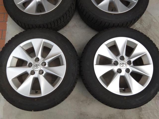 【トヨタ純正】20系アルファード純正ホイール + 【TOYO】Winter TRANPATH TX 215/60R17