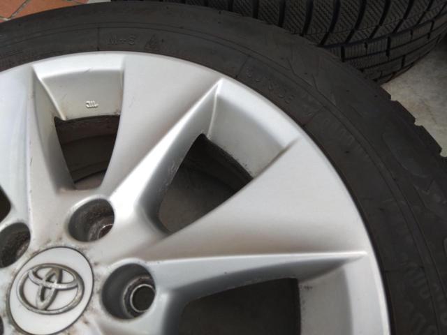 【トヨタ純正】20系アルファード純正ホイール + 【TOYO】Winter TRANPATH TX 215/60R17