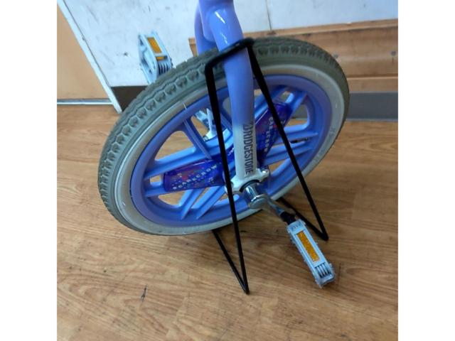 BRIDGESTONE SCARECROW 16インチ キッズ一輪車 パープル