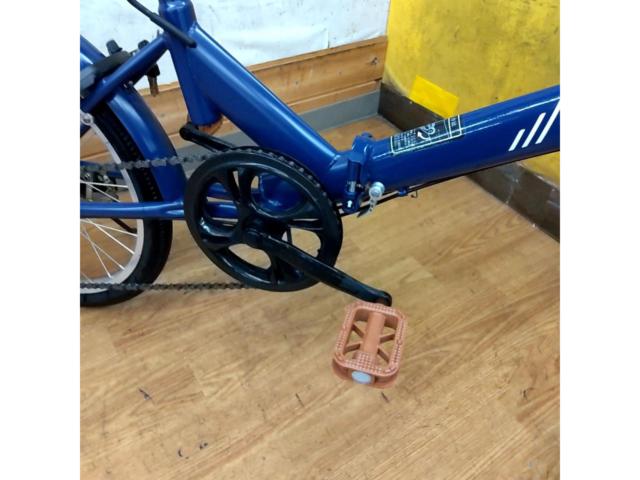EFFICIELT RAQCY 20インチ 外装6段 折り畳み自転車 ネイビー