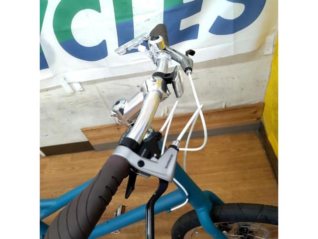 RITEWAY GLACIER 20インチ 外装8段変速 ミニベロバイク マットブルー