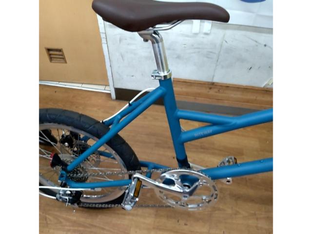 RITEWAY GLACIER 20インチ 外装8段変速 ミニベロバイク マットブルー