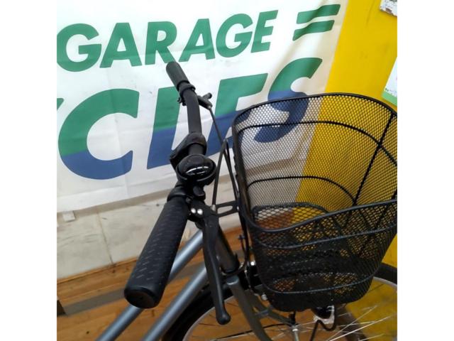 コーナン SOUTHERNPORT 27インチ シングルギア シティサイクル グレー