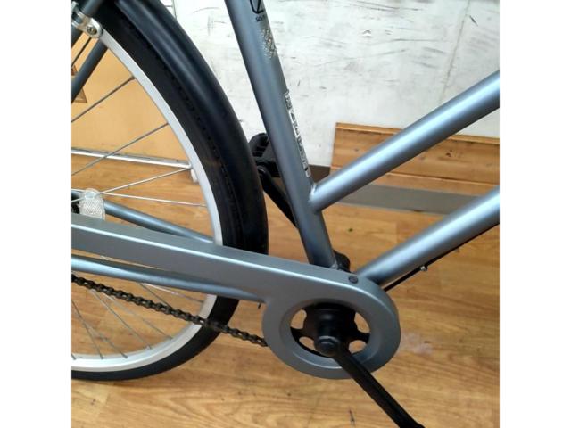 コーナン SOUTHERNPORT 27インチ シングルギア シティサイクル グレー