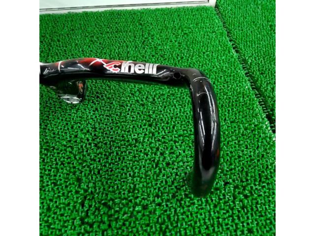 幅380mm Cinelli RAM2 カーボンドロップハンドル ブラック/レッド