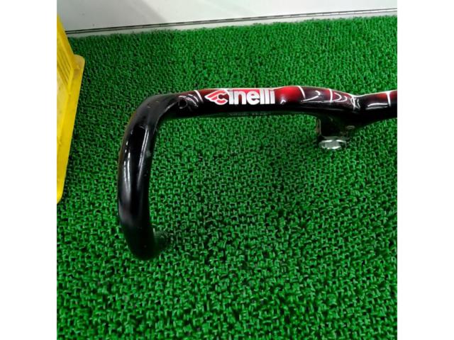 幅380mm Cinelli RAM2 カーボンドロップハンドル ブラック/レッド