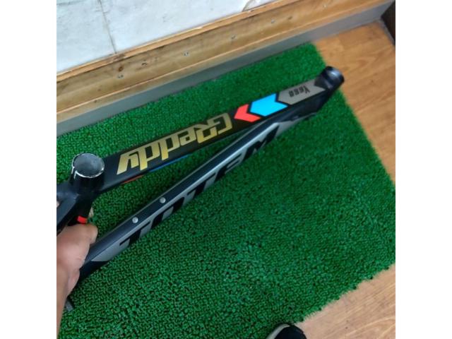 ※ディレイラーハンガー変形大 TOTEM Y660 26インチ アルミマウンテンバイクフレーム ブラック