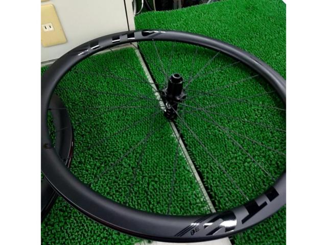 ELITEWHEELS ENT-DISC2.0 38mmハイト カーボンホイール前後セット