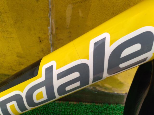 CANNONDALE SIX13 2008頃 700C  アルミロードバイクフレーム イエロー