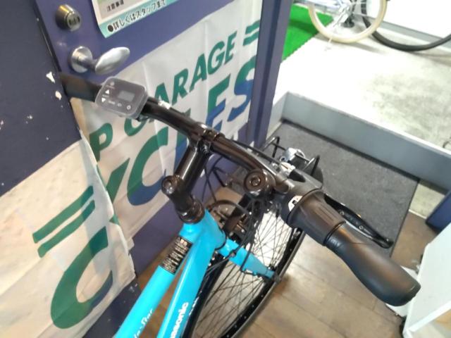 Panasonic VELO-STAR BE-ELVS775V 2023年 700x38C 外装7段変速 8Ah 電動アシスト自転車 ブルー 適応身長:149～185cm