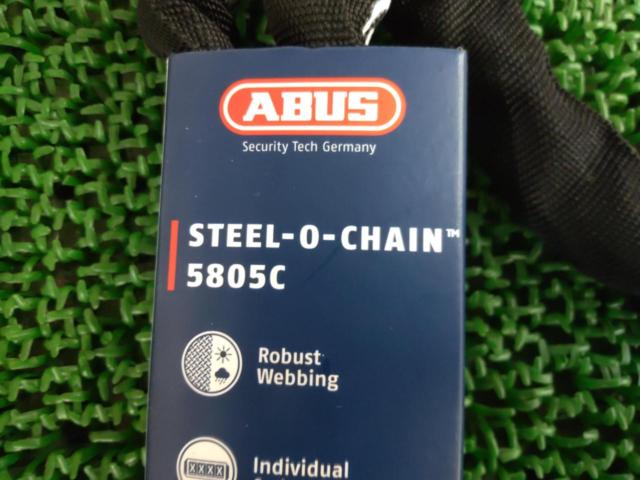 ABUS 5805C ダイヤル式ワイヤーロック 110cm ブラック