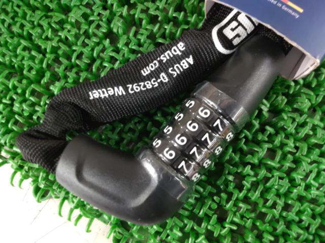 ABUS 5805C ダイヤル式ワイヤーロック 110cm ブラック
