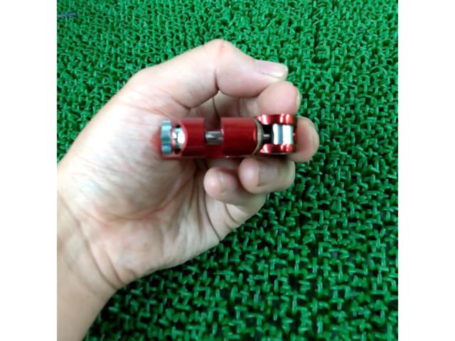 AEROZINE 型番不明 Φ34.9mm クイックレバー式シートクランプ レッド