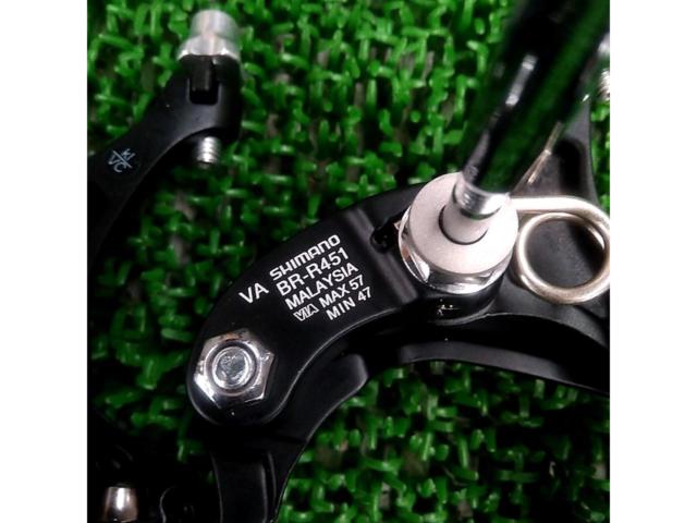 SHIMANO BR-R451 前後キャリパーブレーキセット ブラック