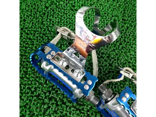 三ヶ島ペダル MKS BM-7 アルミフラットペダル ブルー
