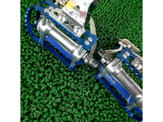三ヶ島ペダル MKS BM-7 アルミフラットペダル ブルー