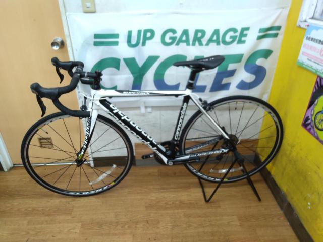CANNONDALE SUPERSIX 2012年頃モデル 700×23C 2×10S カーボンロードバイク ブラック