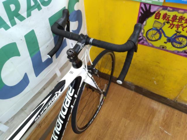CANNONDALE SUPERSIX 2012年頃モデル 700×23C 2×10S カーボンロードバイク ブラック