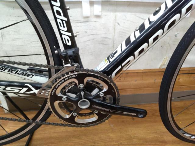 CANNONDALE SUPERSIX 2012年頃モデル 700×23C 2×10S カーボンロードバイク ブラック