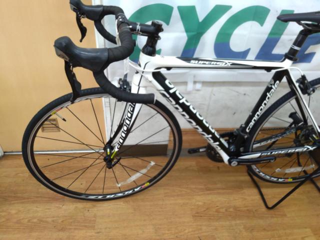 CANNONDALE SUPERSIX 2012年頃モデル 700×23C 2×10S カーボンロードバイク ブラック
