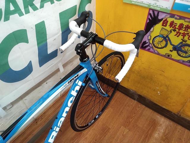 BIANCHI VIA NIRONE7  2010年頃モデル 700×23C 2×9S アルミロードバイク ブルー