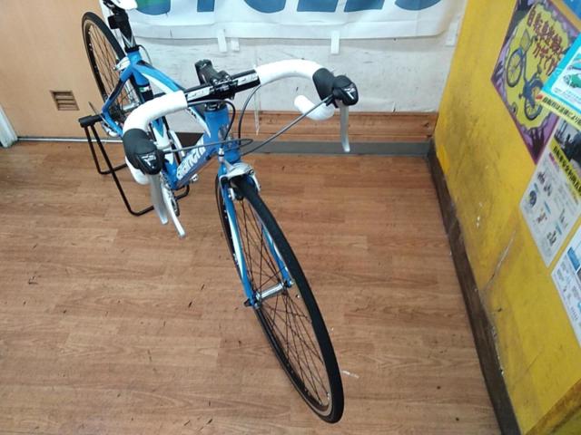 BIANCHI VIA NIRONE7  2010年頃モデル 700×23C 2×9S アルミロードバイク ブルー