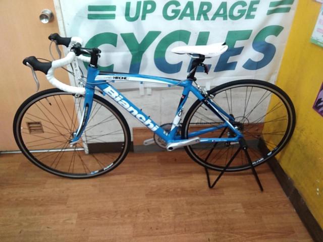 BIANCHI VIA NIRONE7  2010年頃モデル 700×23C 2×9S アルミロードバイク ブルー