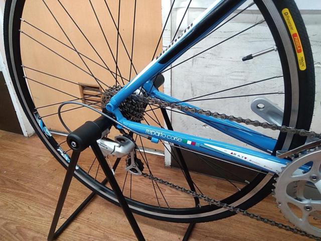 BIANCHI VIA NIRONE7  2010年頃モデル 700×23C 2×9S アルミロードバイク ブルー